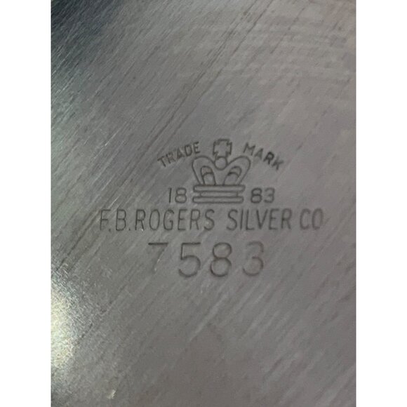 VTG FB Rogers 7583  Silver Candelabra Candle Holder Holiday 13 x 13 Bridgerton - Picture 9 of 9